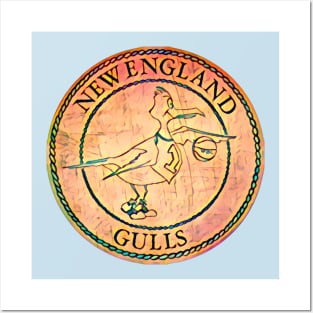 New England Gulls Basketball Posters and Art